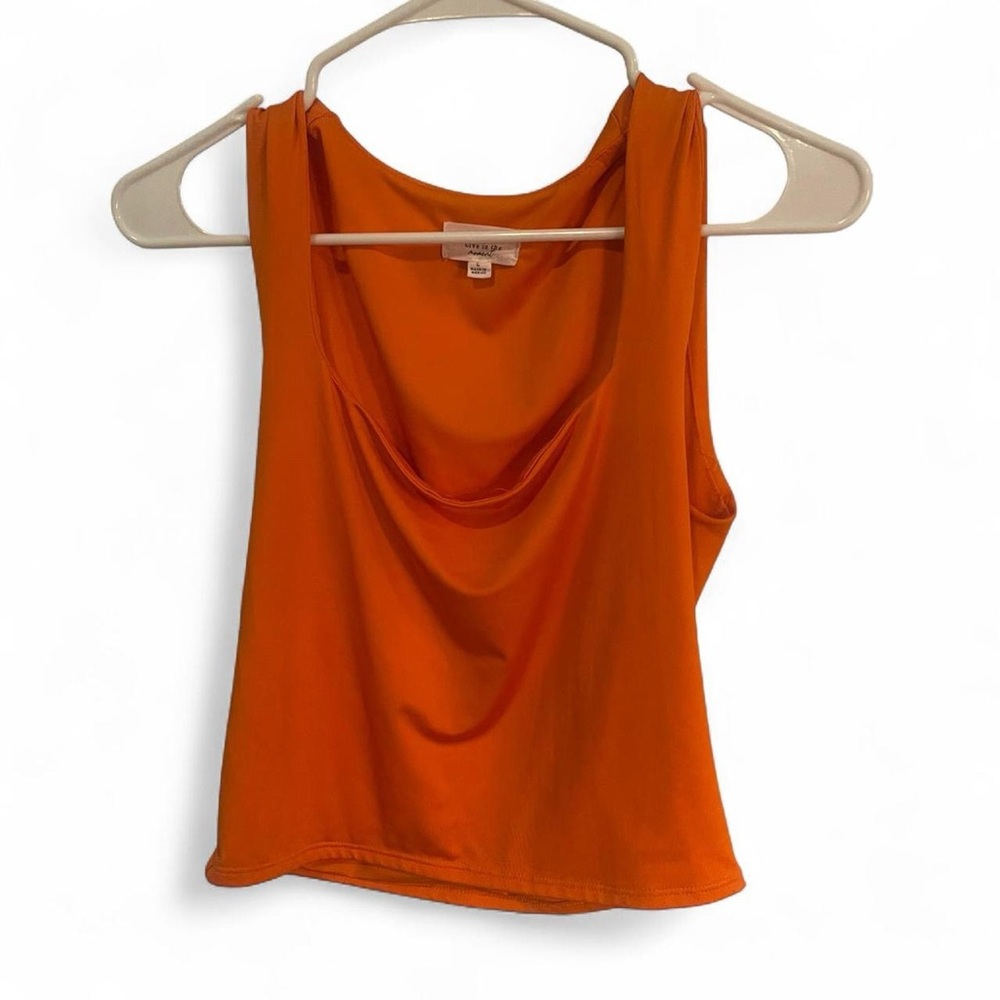 Vibrant Orange Women's Tank Top
